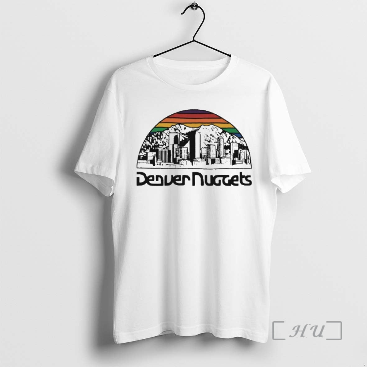Officials Denver Nuggets Homage City Edition Retro Skyline T-Shirts, Hoodie, Sweatshirt | PrintMintTees.com