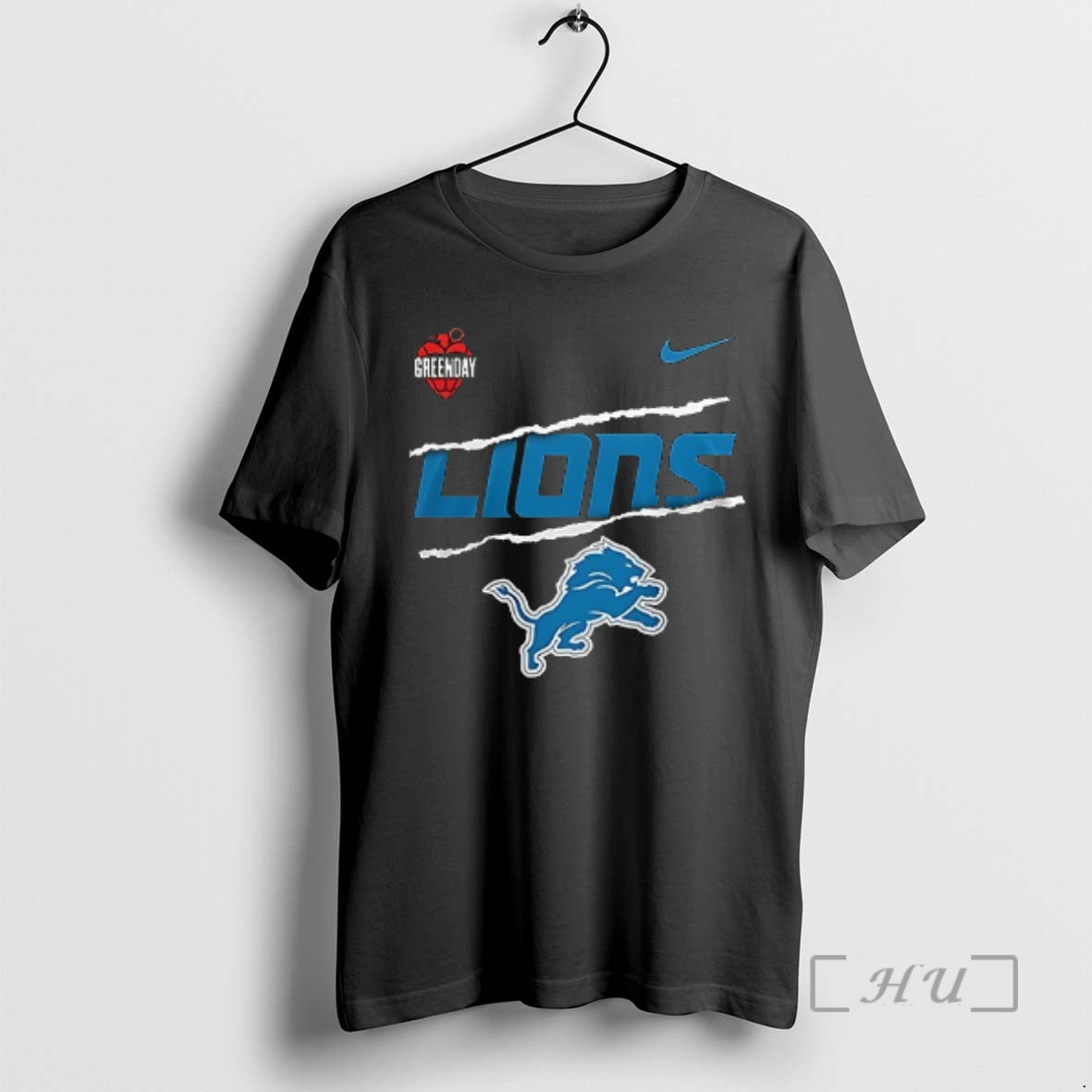 Officials Detroit Lions X Green Day Graphic T-Shirts, Hoodie, Sweatshirt | PrintMintTees.com