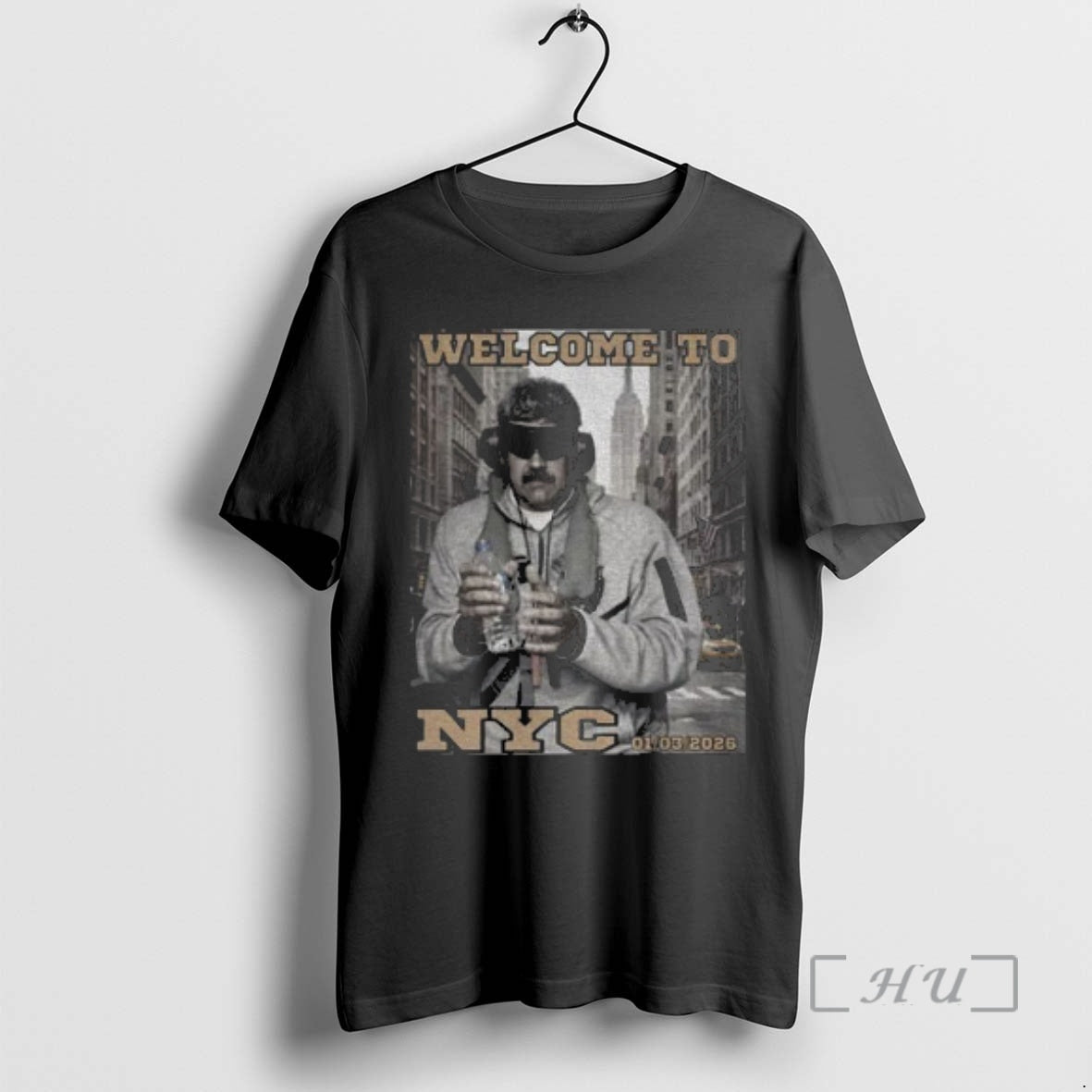 Officials Dictator Nicolas Maduro Graphic Venezuela Libre 2026 Welcome To Nyc Premium T Shirts Sweater Hoodie, Sweatshirt