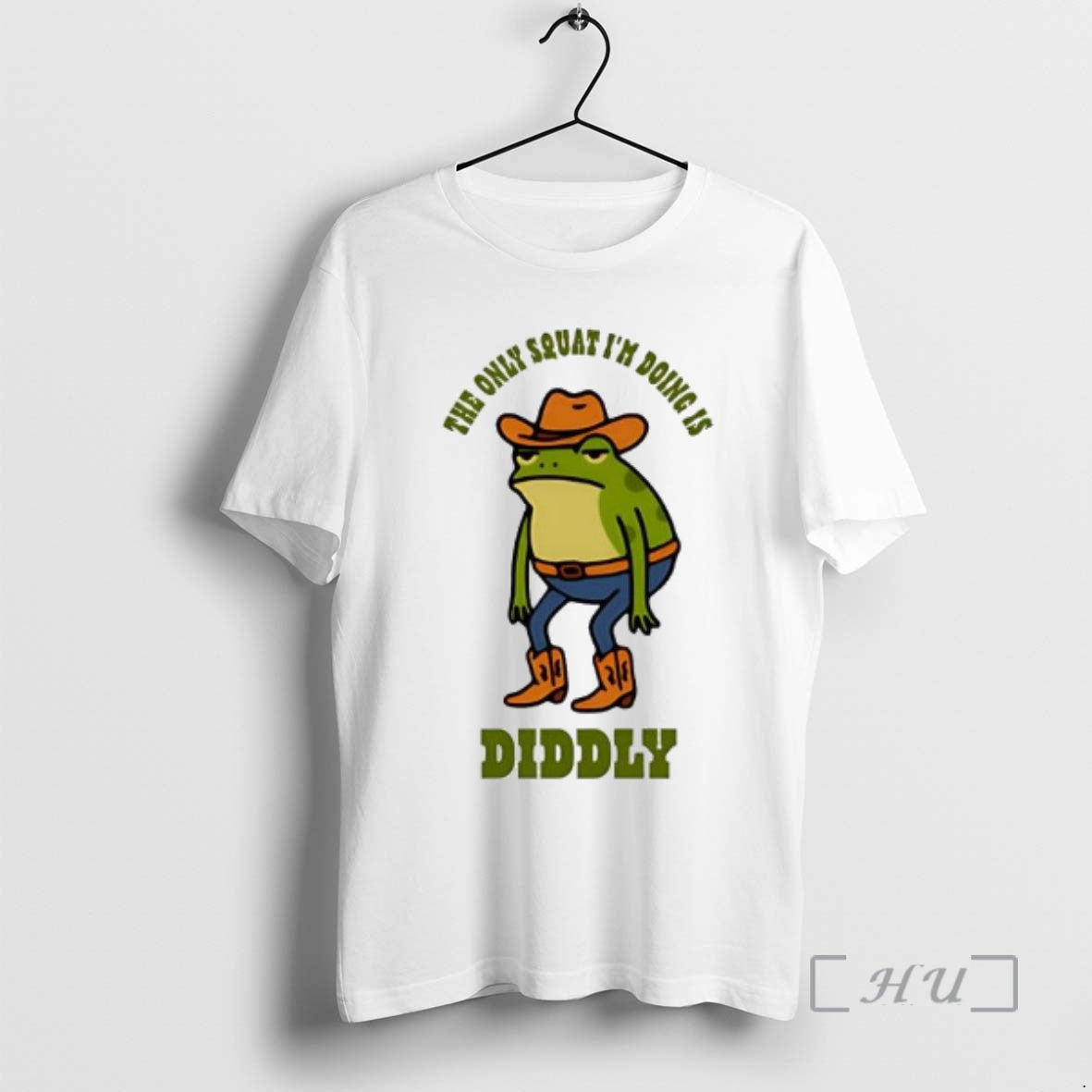 Officials Diddly Squat Frog The Only Squat Im Doing Is Diddly Premium T Shirts Sweater Hoodie, Sweatshirt | PrintMintTees.com