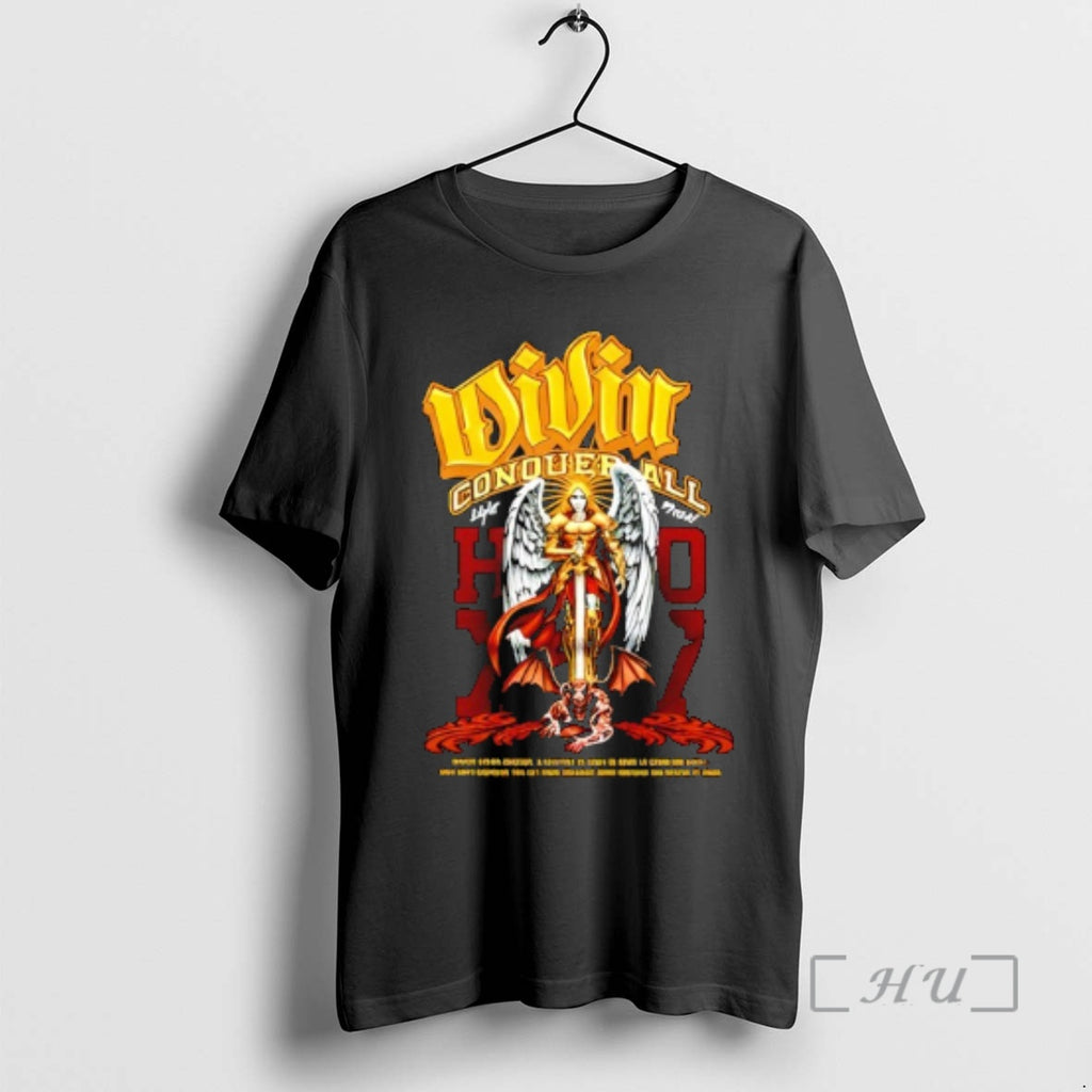 Officials Divine Angel Armor Conquer All Archangel Michael T-Shirts, Hoodie, Sweatshirt | PrintMintTees.com