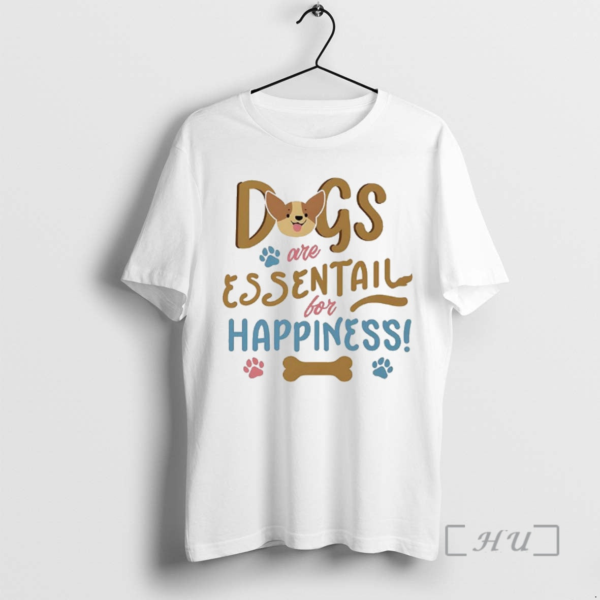 Officials Dogs Are Essentail For Happiness Pet Lover T-Shirts, Hoodie, Sweatshirt | PrintMintTees.com