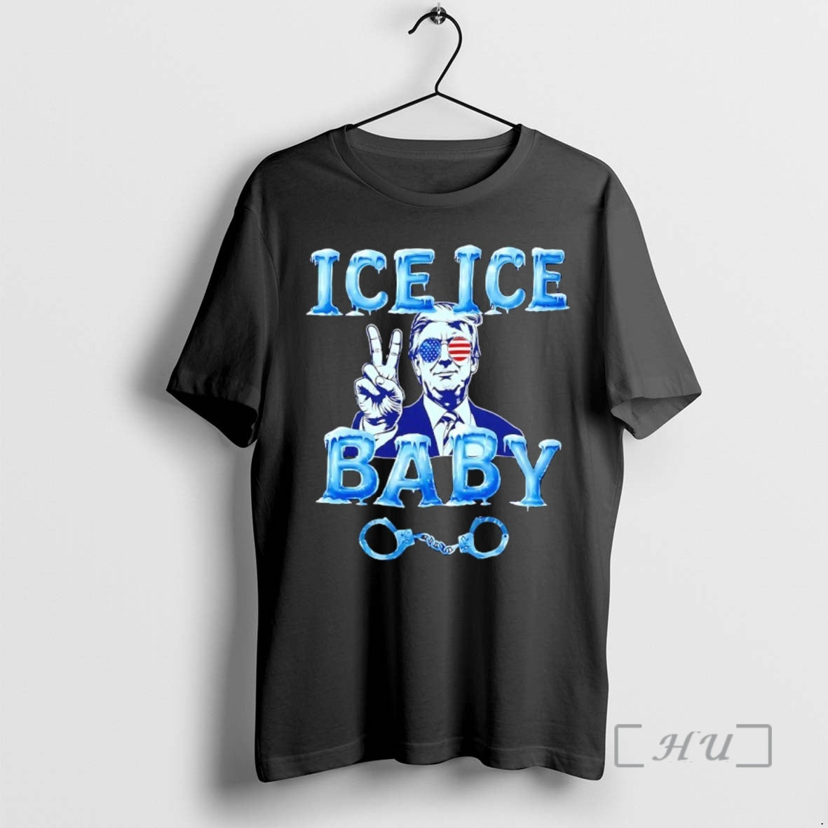 Officials Donald Trump Ice Ice Baby Funny T-Shirts, Hoodie, Sweatshirt | PrintMintTees.com