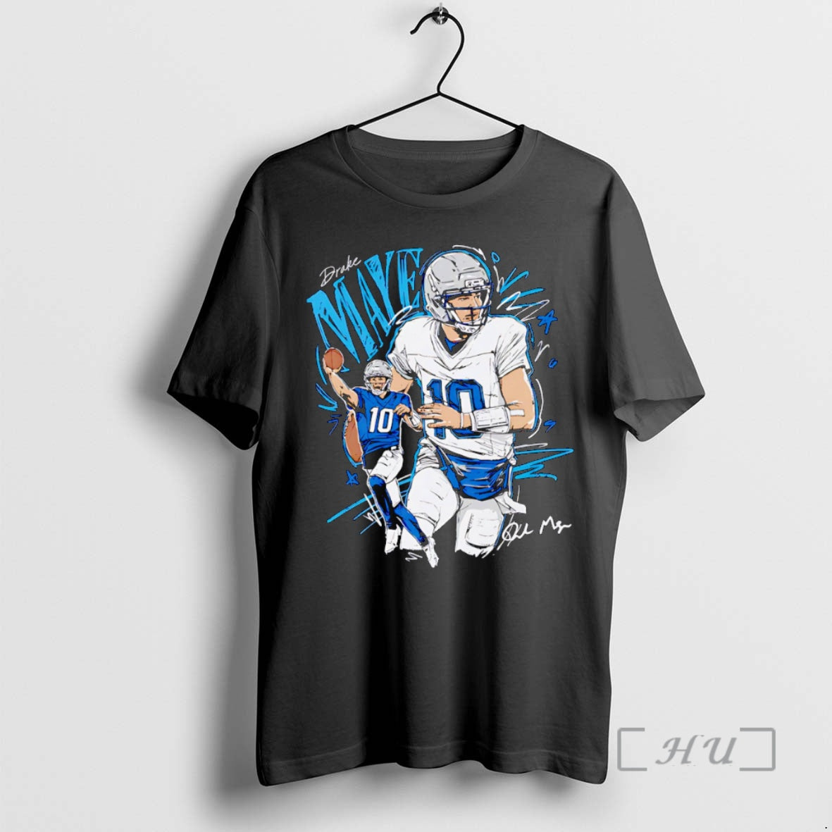 Officials Drake Maye New England Scribble T-Shirts, Hoodie, Sweatshirt | PrintMintTees.com