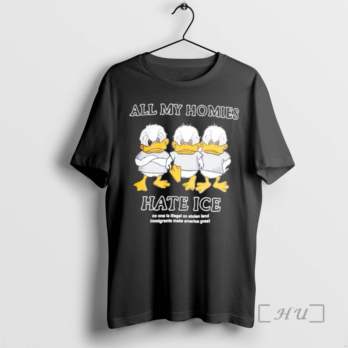 Officials Duck All My Homies Hate Ice No One Is Illegal On Stolen Land Premium T-Shirts, Hoodie, Sweatshirt
