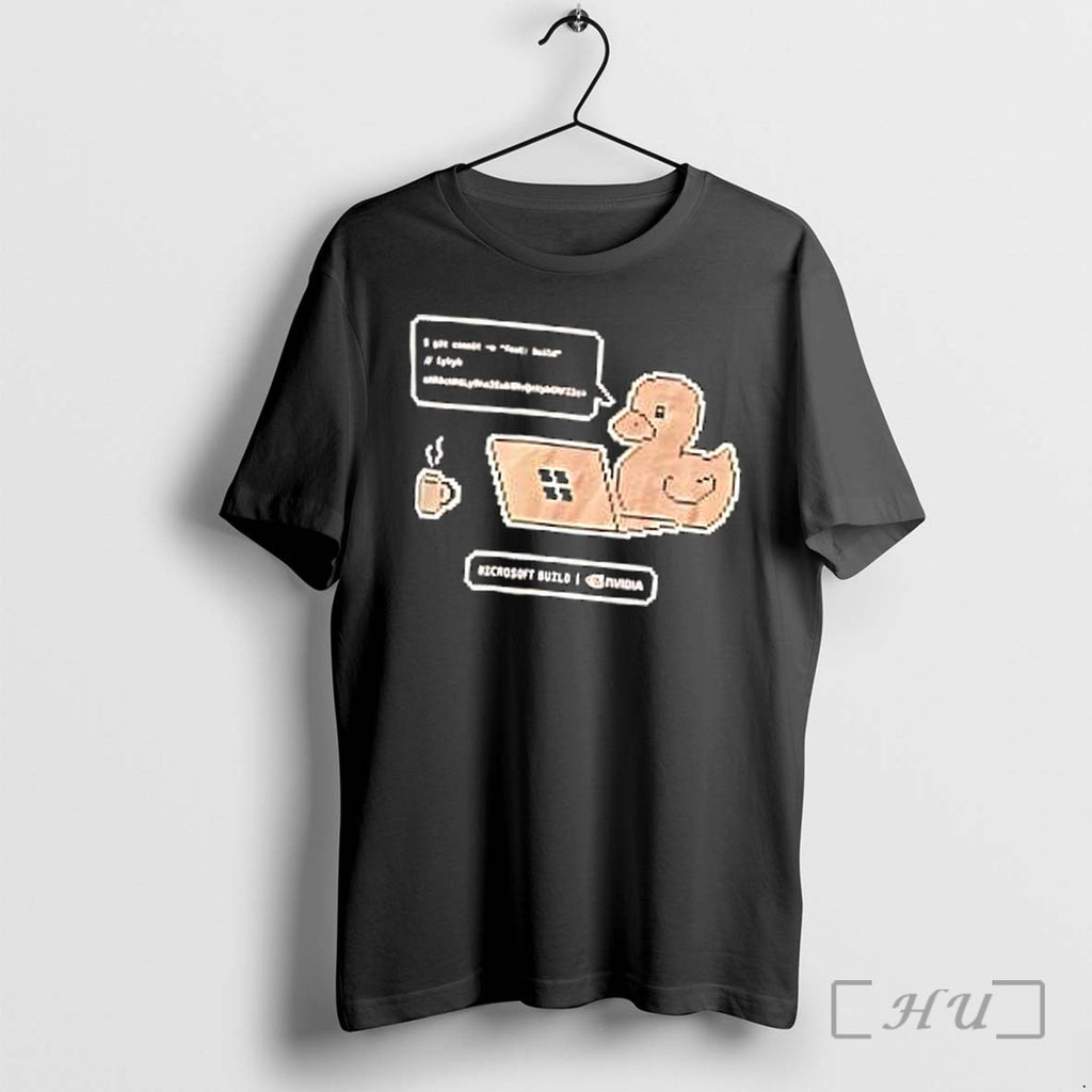 Officials Duck Nicrosoft Build Nvidia Premium T Shirts Sweater Hoodie Jpg