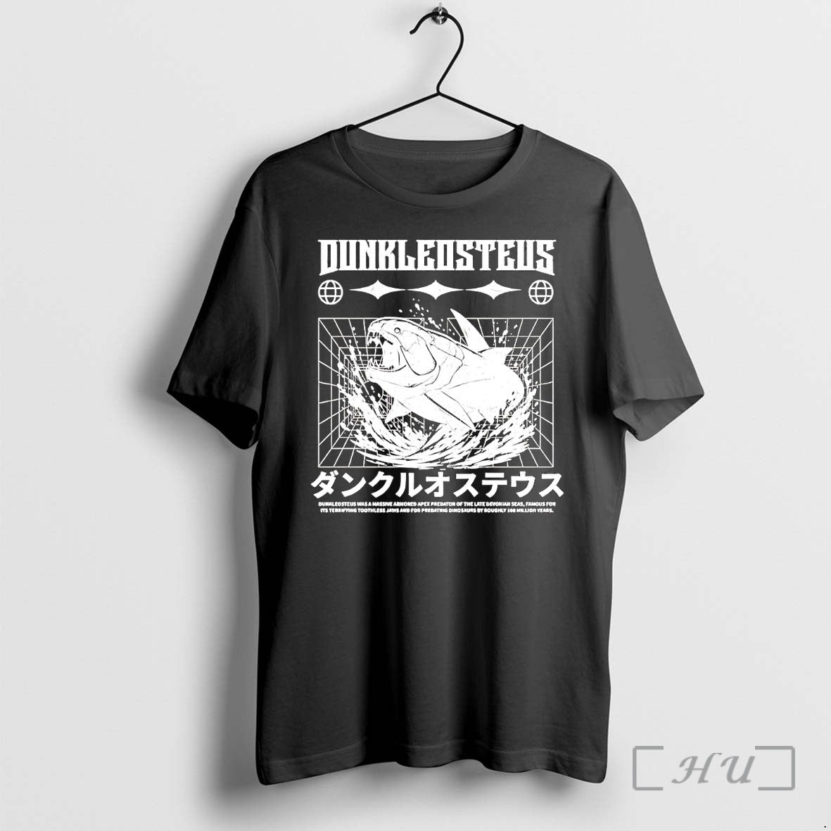 Officials Dunkleosteus Ancient Predator Late Devonian Seas Japanese Text Science