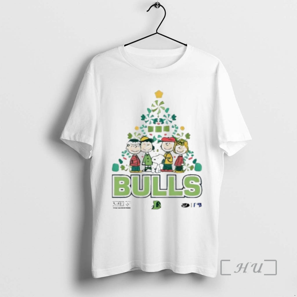 Officials Durham Bulls And Peanuts Characters Christmas Holiday T-Shirts, Hoodie, Sweatshirt | PrintMintTees.com