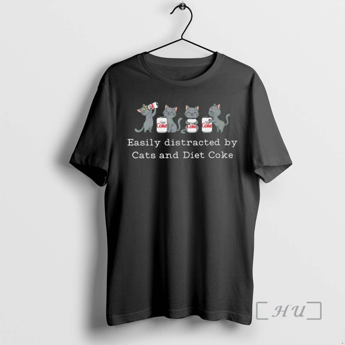 Officials Easily Distracted By Cats And Diet Coke T-Shirts, Hoodie, Sweatshirt | PrintMintTees.com