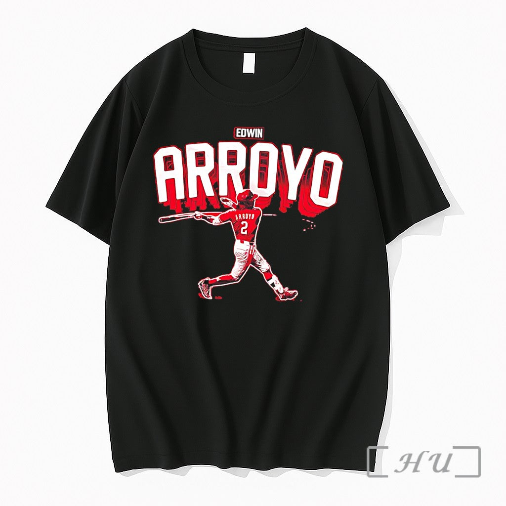 Officials Edwin Arroyo Showtime Cincinnati Reds Tee