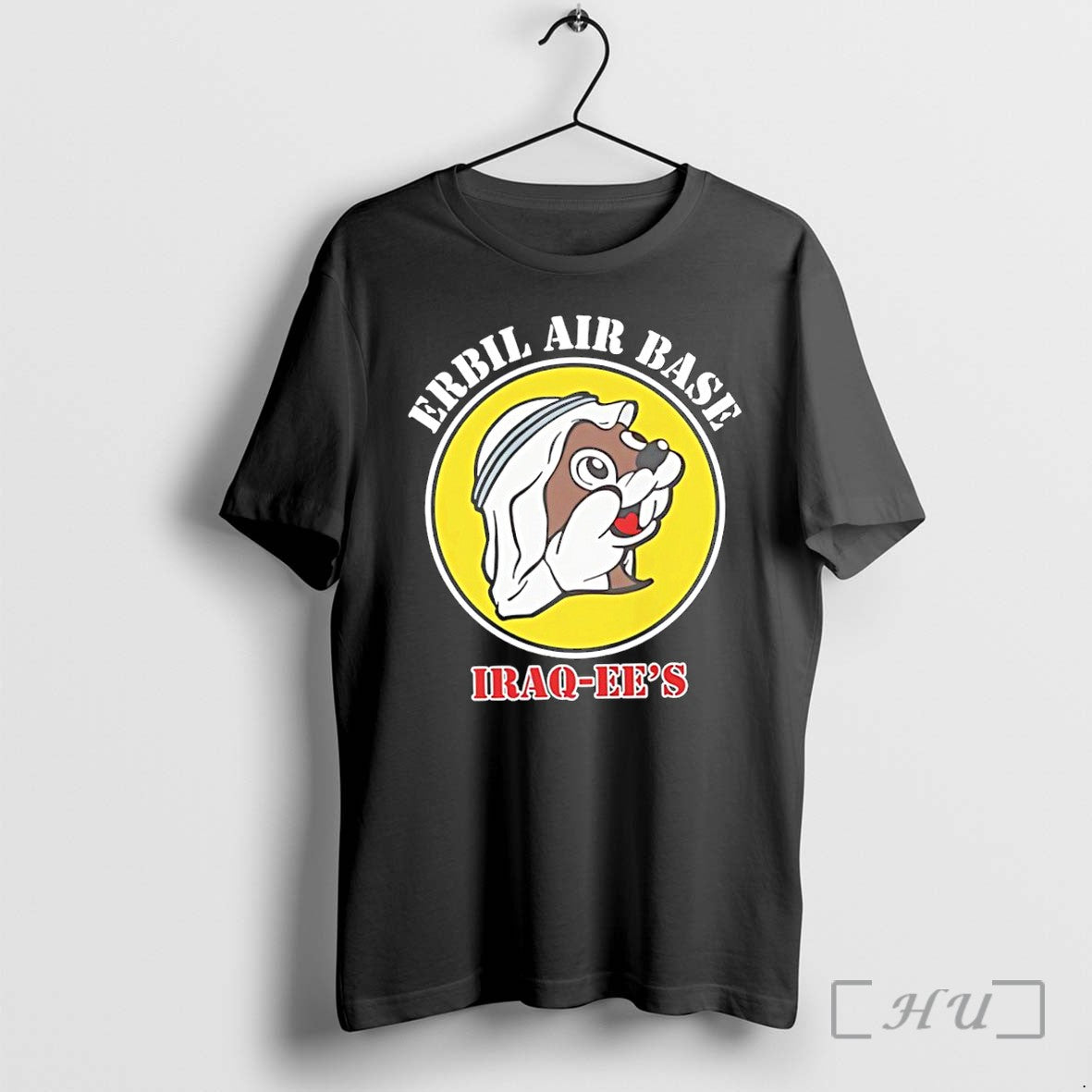 Officials Erbil Air Base Iraq Ees Style Buc Ees Parody Logo Premium T Shirts Sweater
