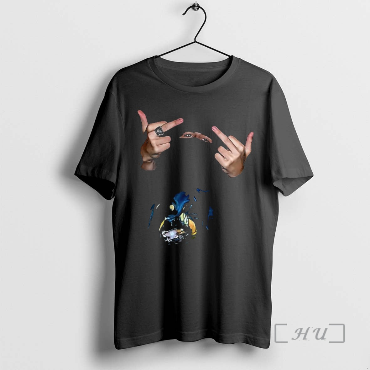 Officials Esdeekid Middle Finger Music Lover Meme T-Shirts, Hoodie, Sweatshirt | PrintMintTees.com