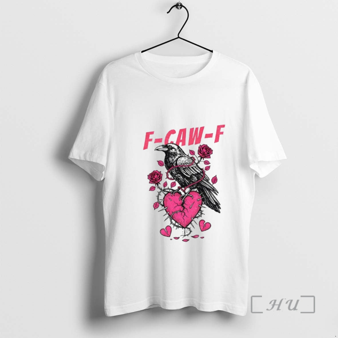 Officials F Caw F Reven Anti Valentins Day T-Shirts, Hoodie, Sweatshirt | PrintMintTees.com