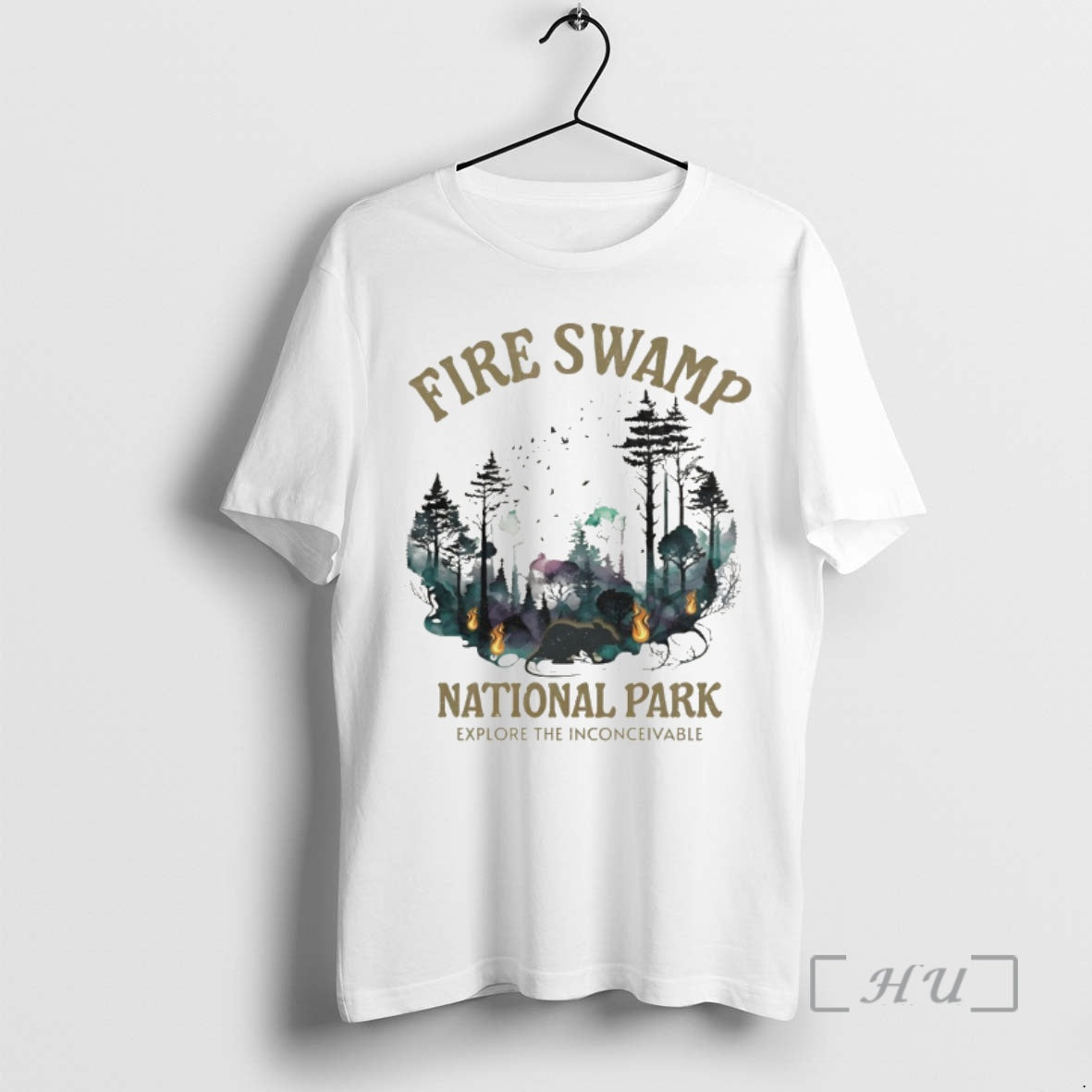 Officials Fire Swamp National Park Explore The Inconceivable Vintage T-Shirts, Hoodie, Sweatshirt | PrintMintTees.com