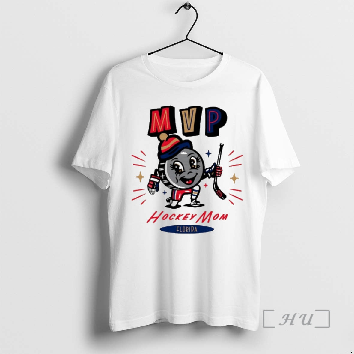 Officials Florida Hockey Mom Mvp 2025 Cartoon T-Shirts, Hoodie, Sweatshirt | PrintMintTees.com
