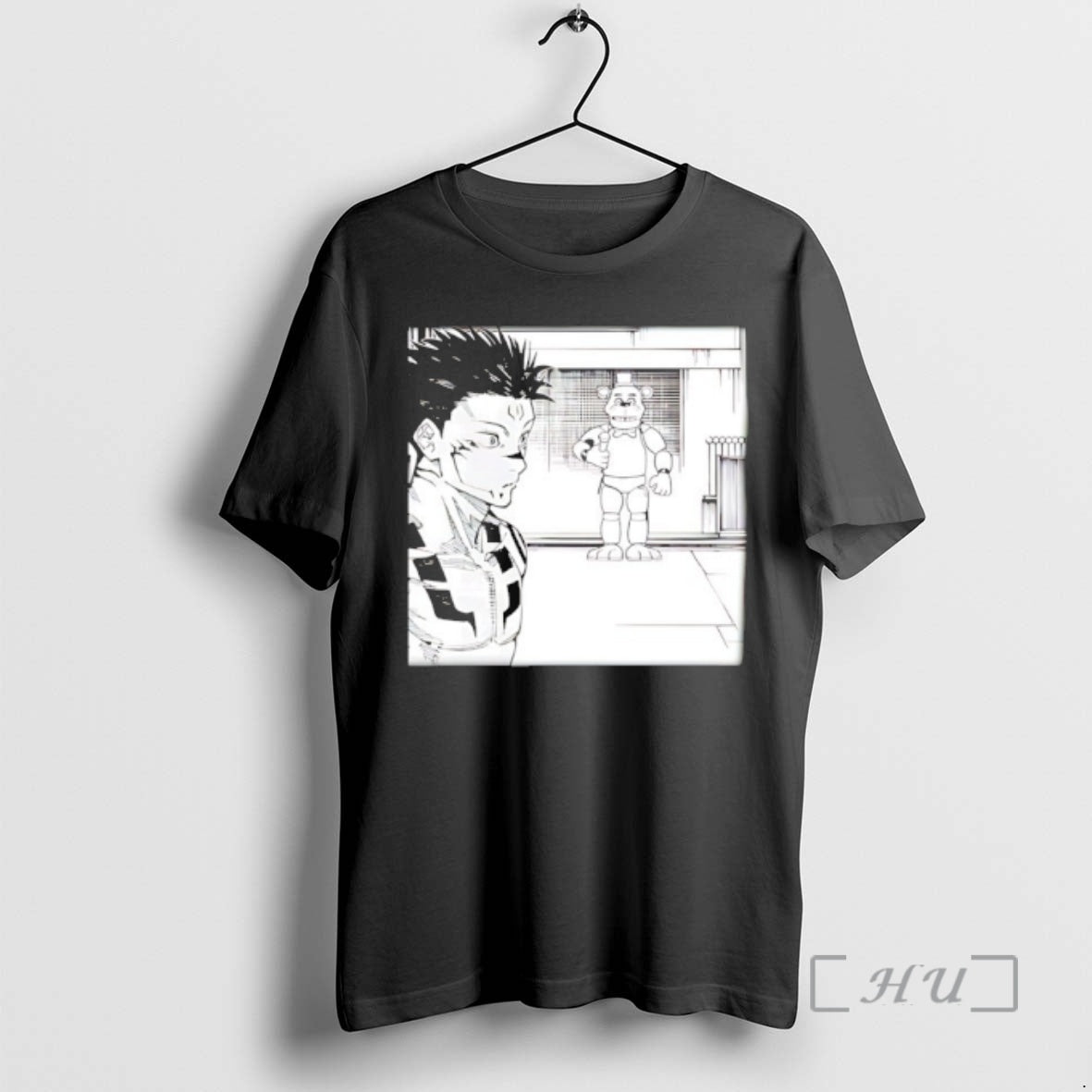 Officials Fnaf Jjk Anime Comic T-Shirts, Hoodie, Sweatshirt | PrintMintTees.com