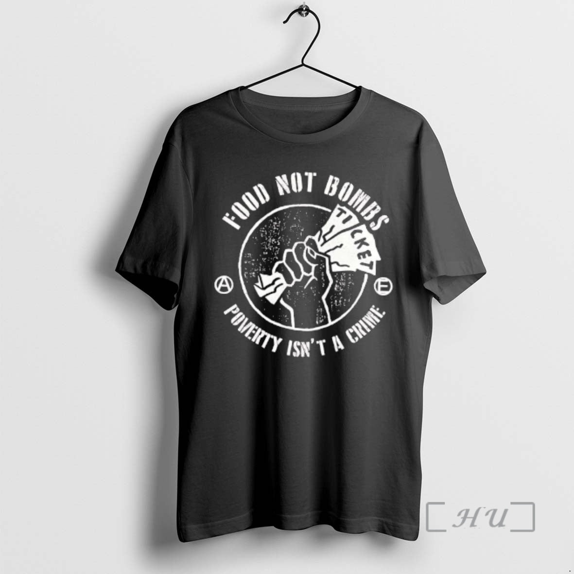 Officials Food Not Bombs Poverty Isnt A Crime T-Shirts, Hoodie, Sweatshirt | PrintMintTees.com