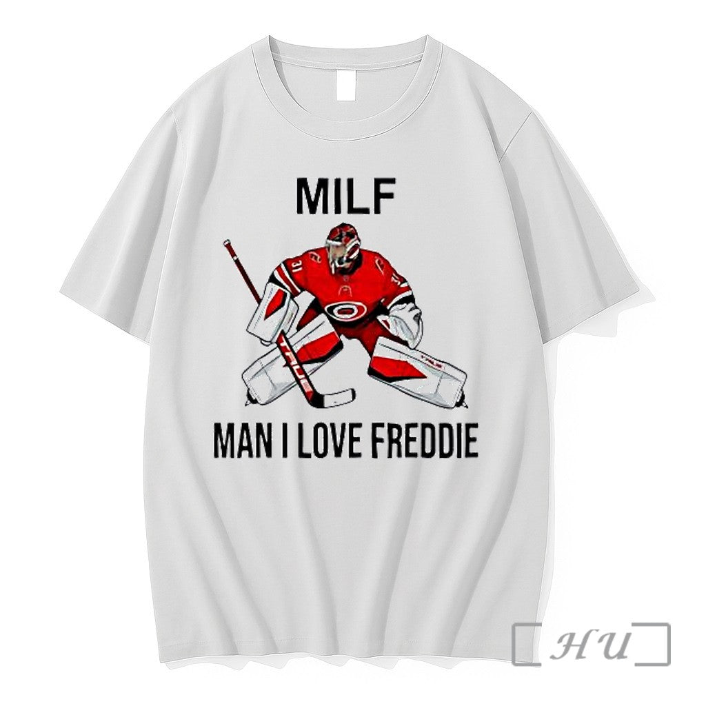 Officials Frederik Andersen Carolina Hurricanes Nhl Milf Man I Love Freddie Premium T Shirts Sweater