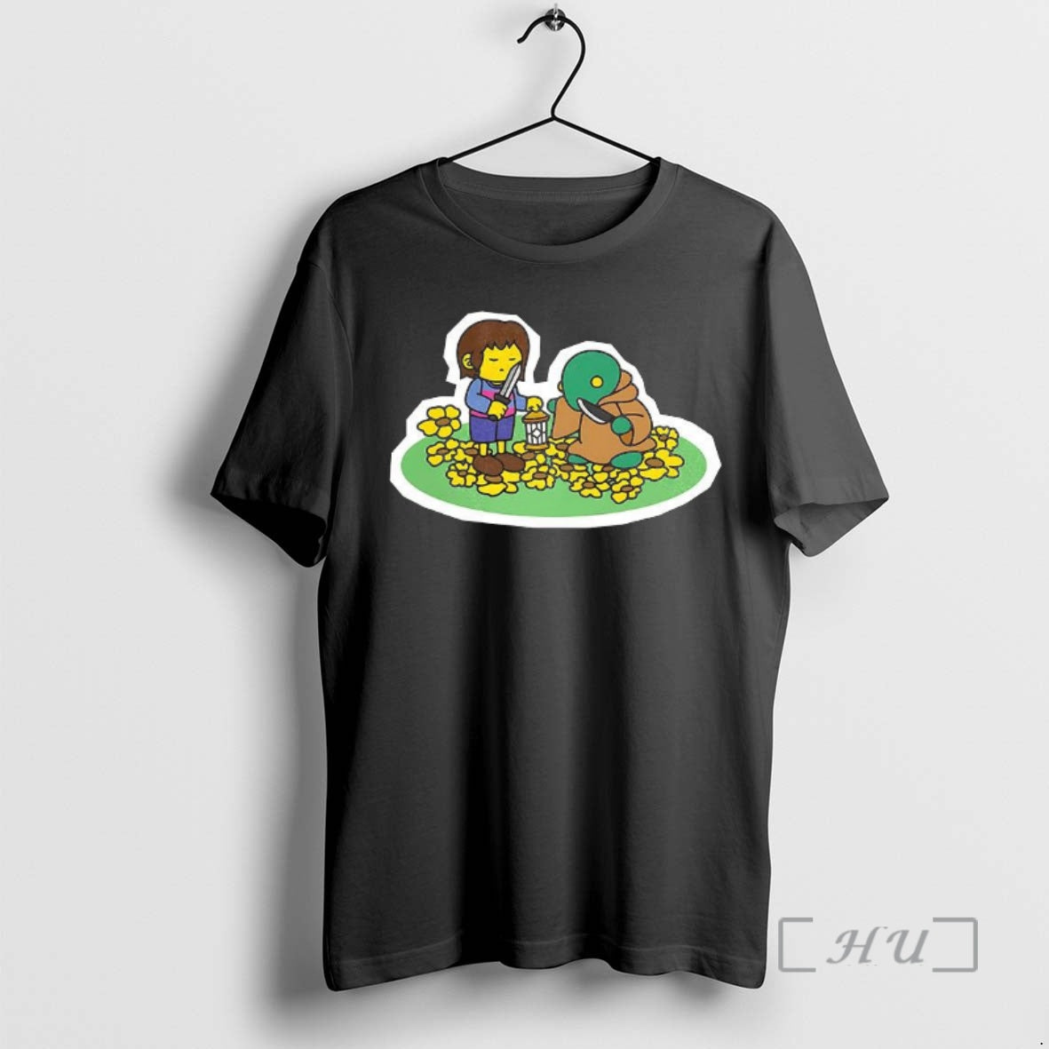 Officials Frisk Tonberry Undertale X Final Fantasy Video Game Character T-Shirts, Hoodie, Sweatshirt