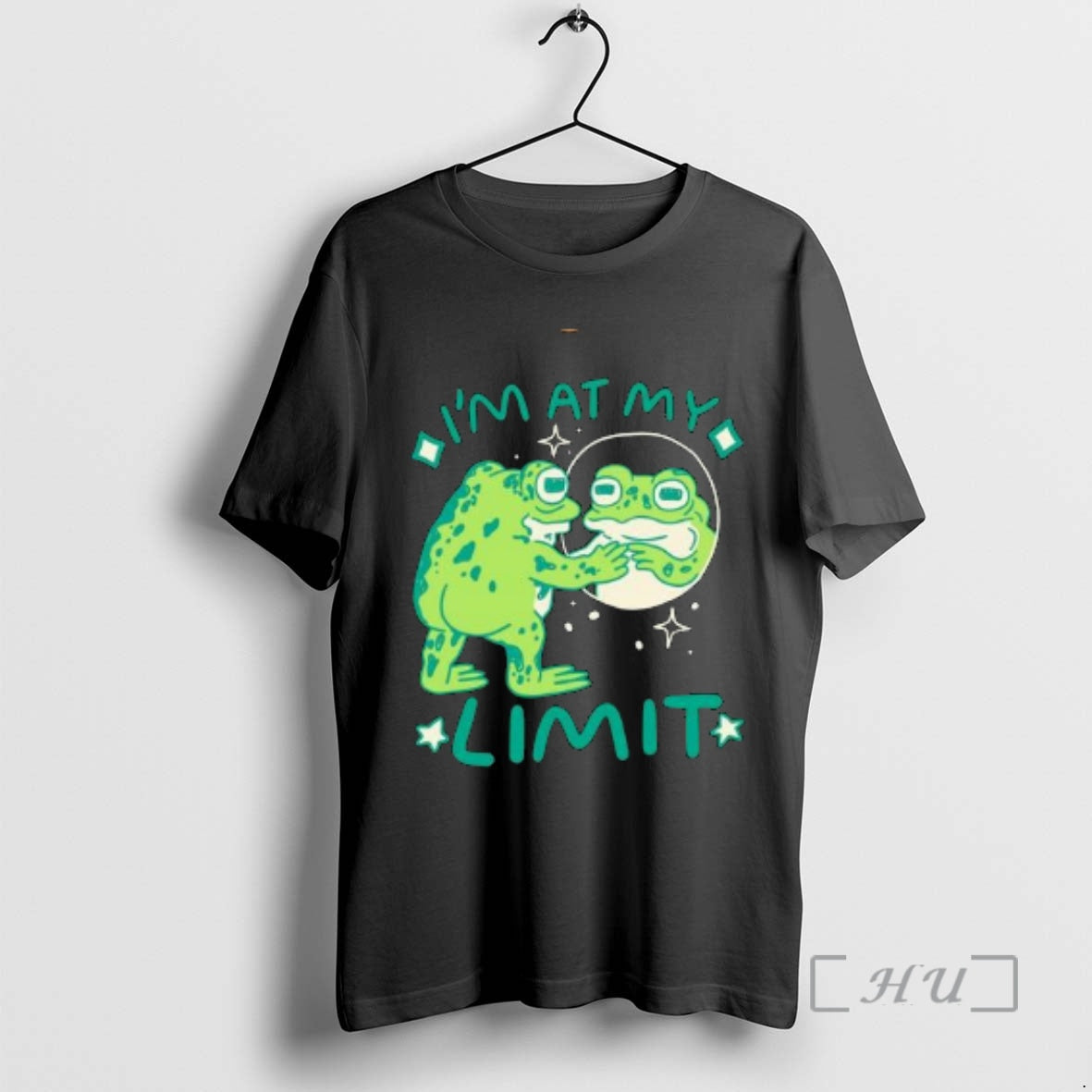 Officials Frog Im At My Limit Circle Black T-Shirts, Hoodie, Sweatshirt | PrintMintTees.com