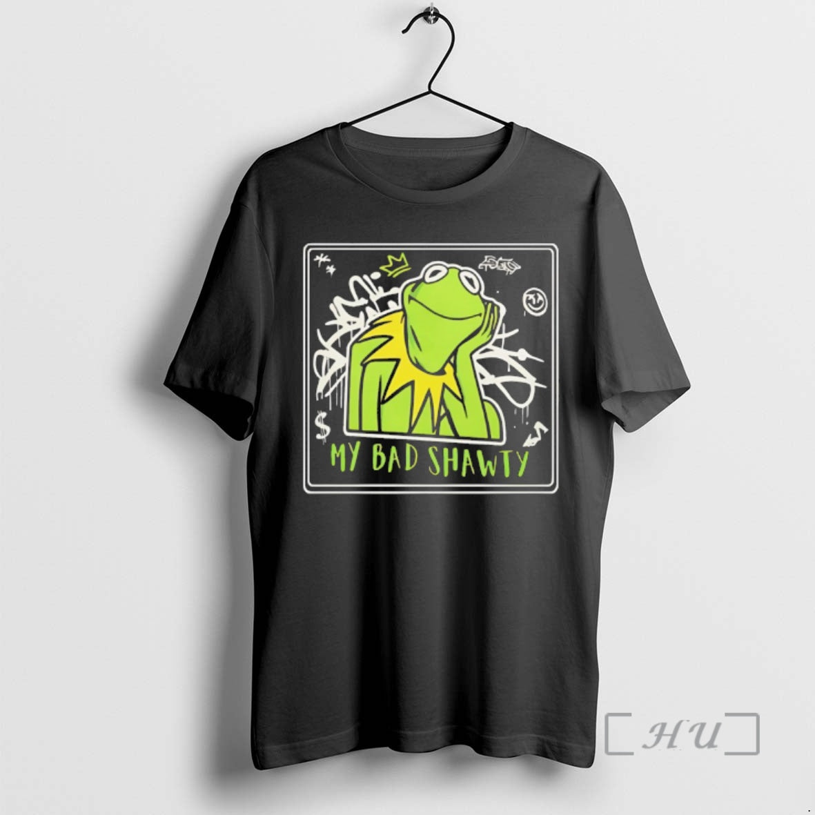 Officials Frog Kermit My Bad Shawty Meme T-Shirts, Hoodie, Sweatshirt | PrintMintTees.com