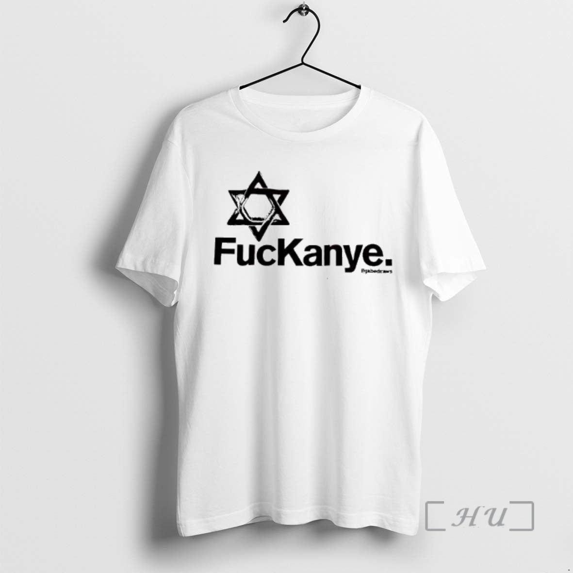 Officials Fuckkanye Star Of David Symbol T-Shirts, Hoodie, Sweatshirt | PrintMintTees.com