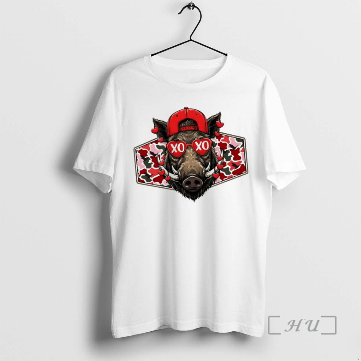 Officials Funny Hog Hunting Wild Boar Valentines Day 2026 T-Shirts, Hoodie, Sweatshirt | PrintMintTees.com