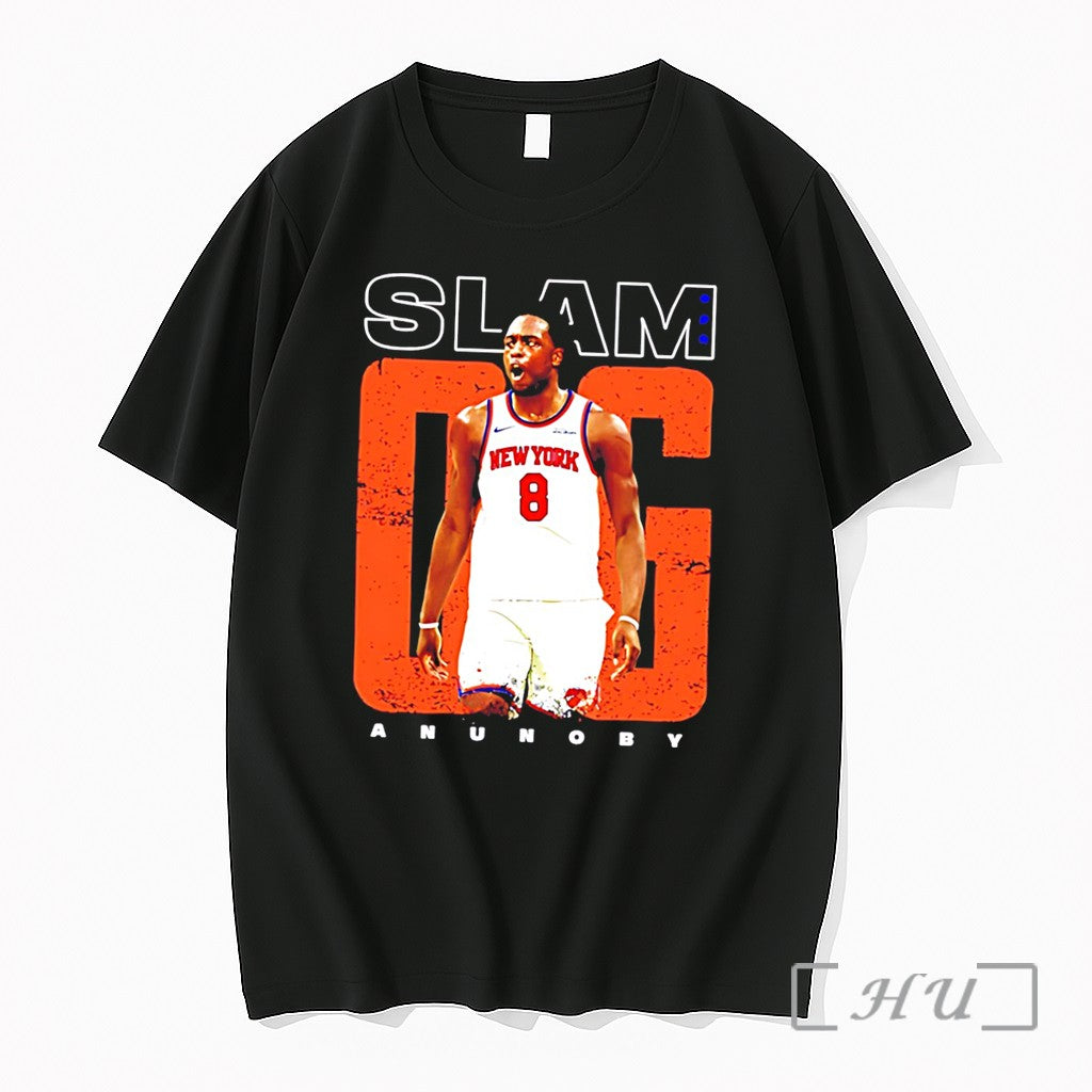 Officials G Anunoby New York Knicks Slam Skyline Signature Tee