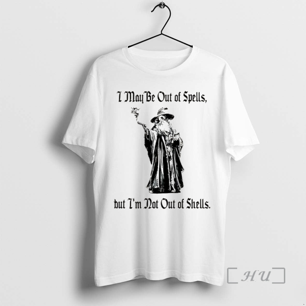 Officials Gandalf I May Be Out Of Spells But Im Not Out Of Shells Meme T-Shirts, Hoodie, Sweatshirt | PrintMintTees.com