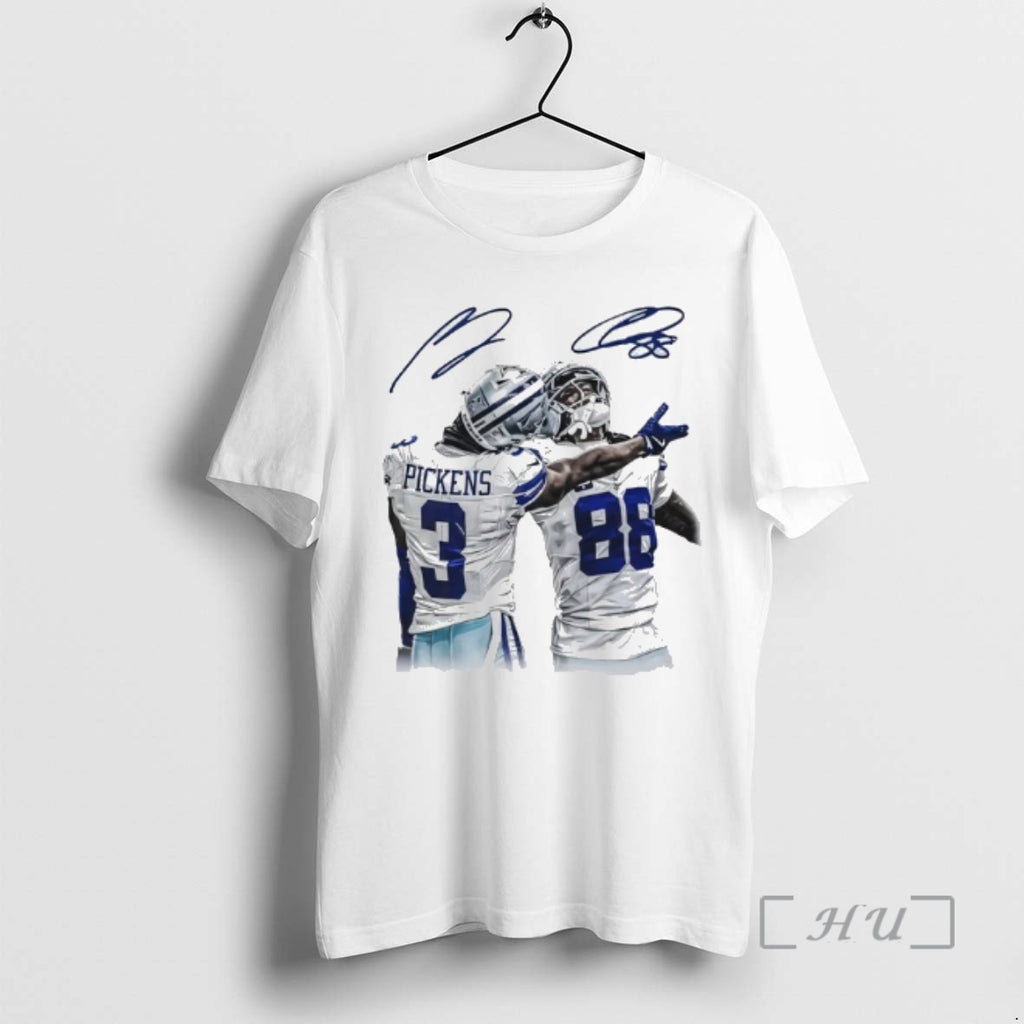 Officials George Pickens X Ceedee Lamb Dallas Cowboys Signatures T-Shirts, Hoodie, Sweatshirt | PrintMintTees.com
