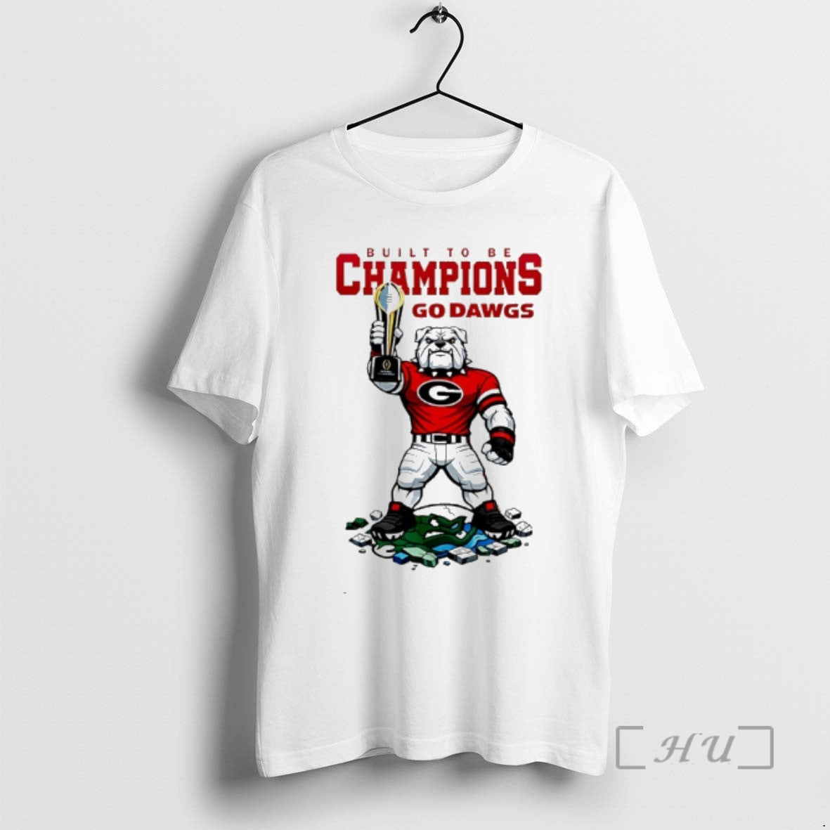 Officials Georgia Bulldogs 2026 Cfp Built To Be Champions Go Dawgs Premium T Shirts Sweater Hoodie, Sweatshirt