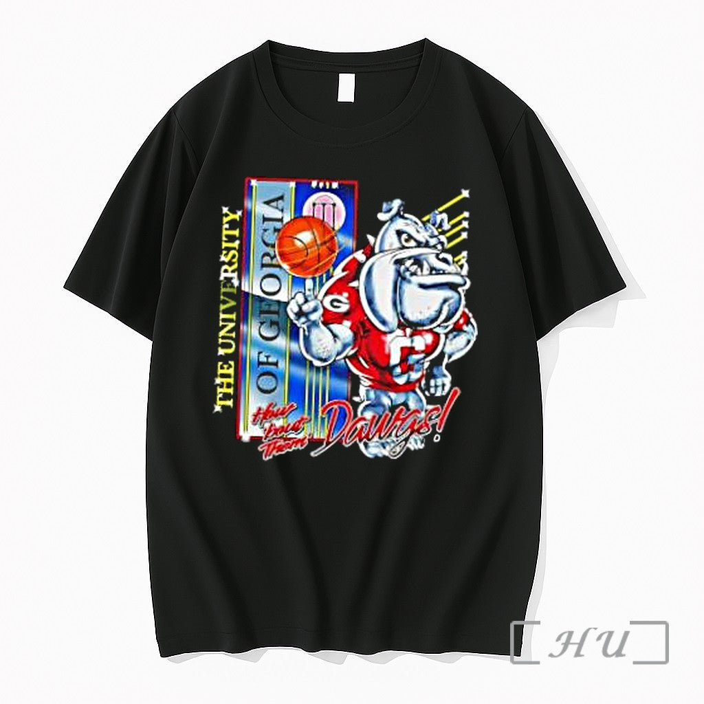 Officials Georgia Bulldogs Ncaa The University Of Georgia How About Them Dawgs Premium T Shirts