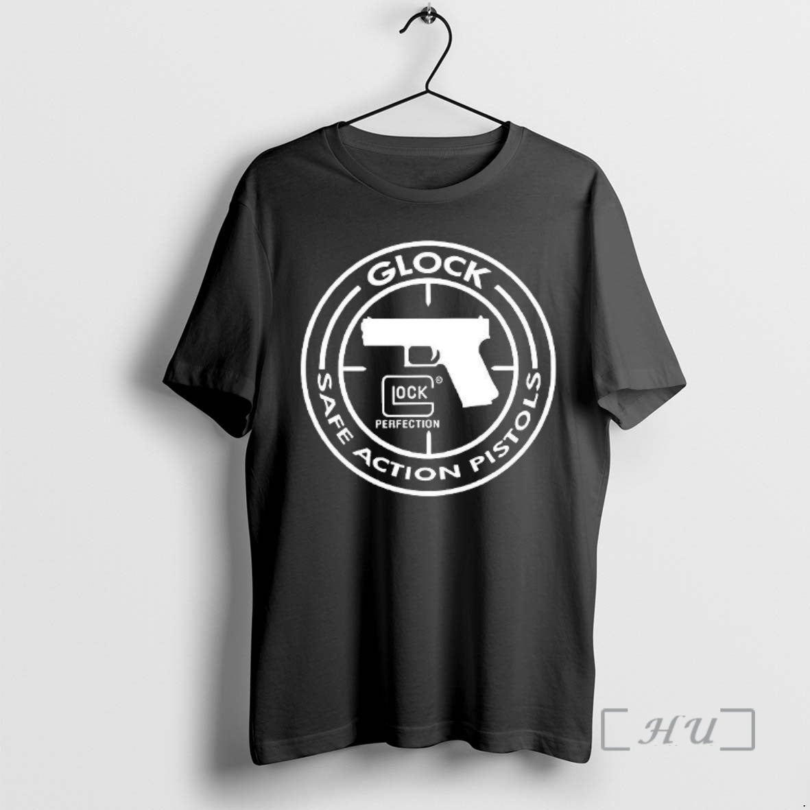 Officials Glock Safe Action Pistols Target Logo Woman T-Shirts, Hoodie, Sweatshirt | PrintMintTees.com
