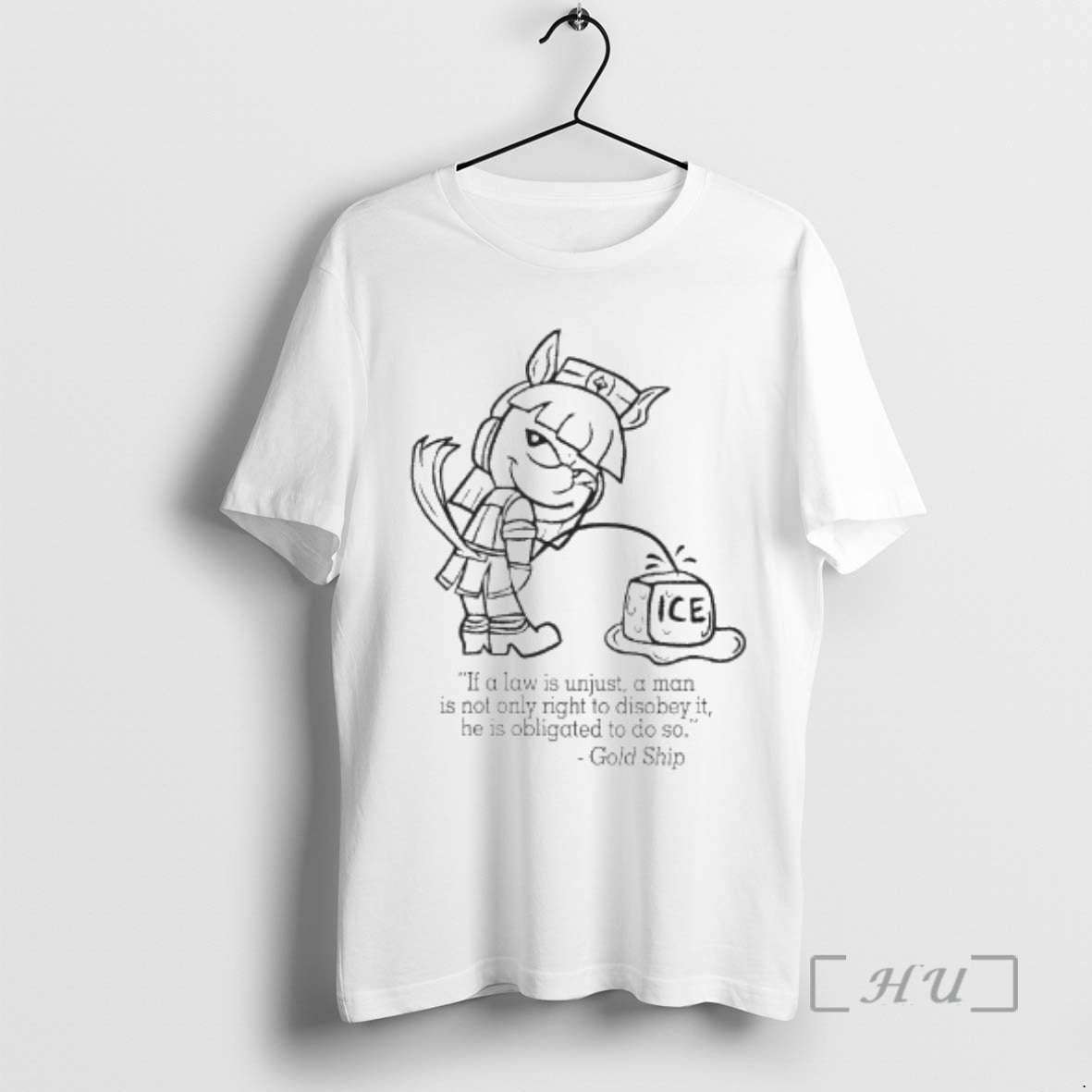Officials Golshis Law Ice If A Law Is Unjust A Man Is Not Only Right T-Shirts, Hoodie, Sweatshirt | PrintMintTees.com