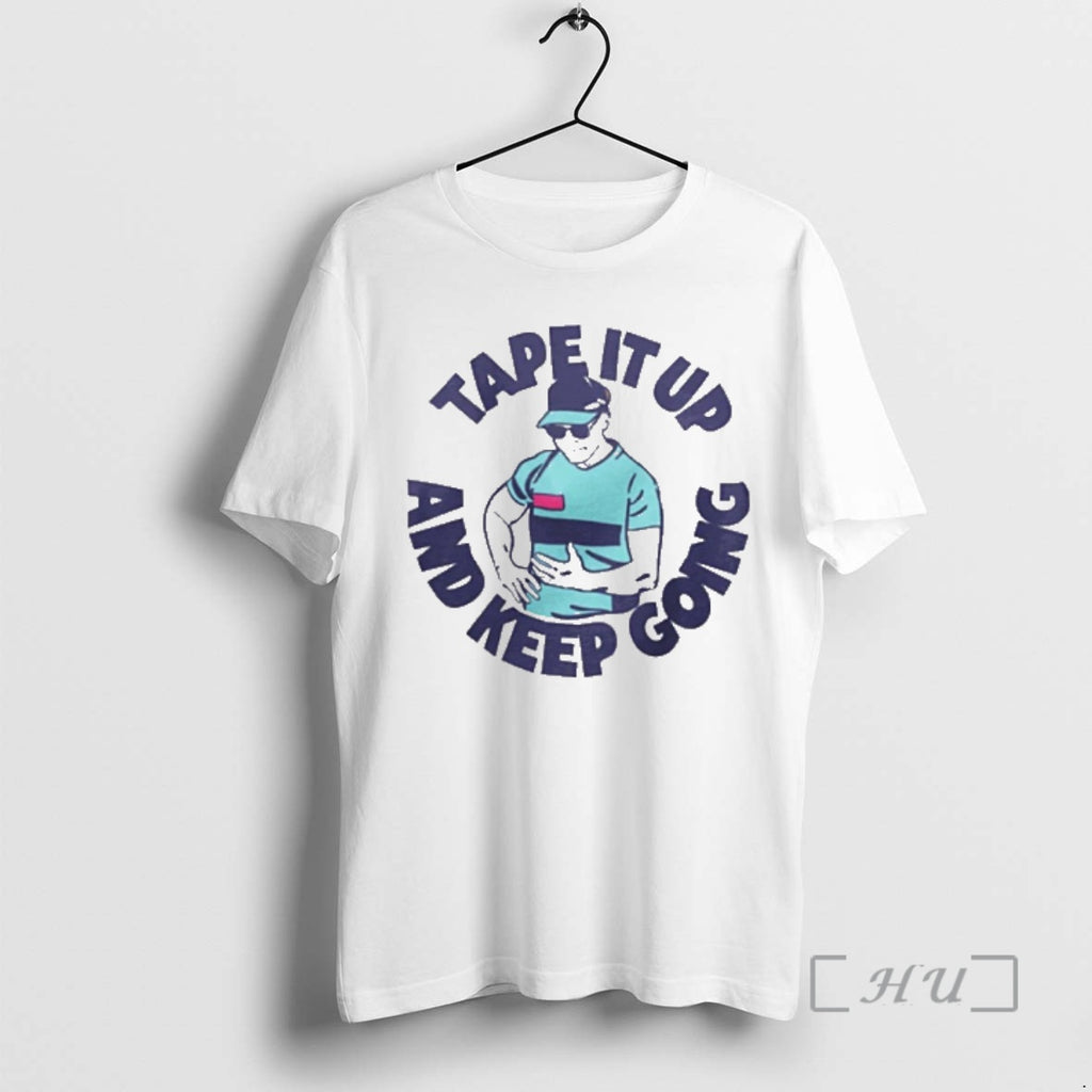 Officials Grace Harris Tape It Up And Keep Going T-Shirts, Hoodie, Sweatshirt | PrintMintTees.com