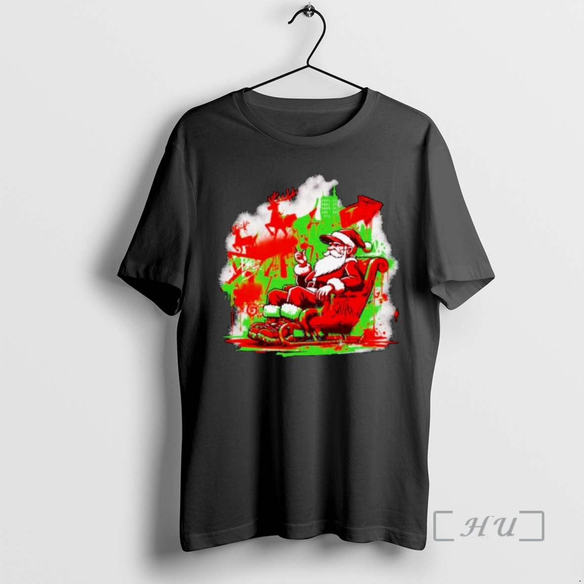 Officials Graffiti Santa Christmas Ornaments T-Shirts, Hoodie, Sweatshirt | PrintMintTees.com