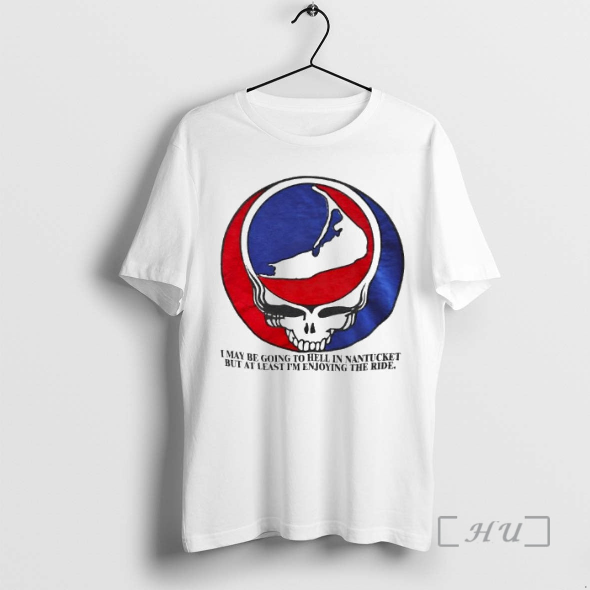 Officials Grateful Dead I May Be Going To Hell In Nantucket But At Least Im T-Shirts, Hoodie, Sweatshirt | PrintMintTees.com