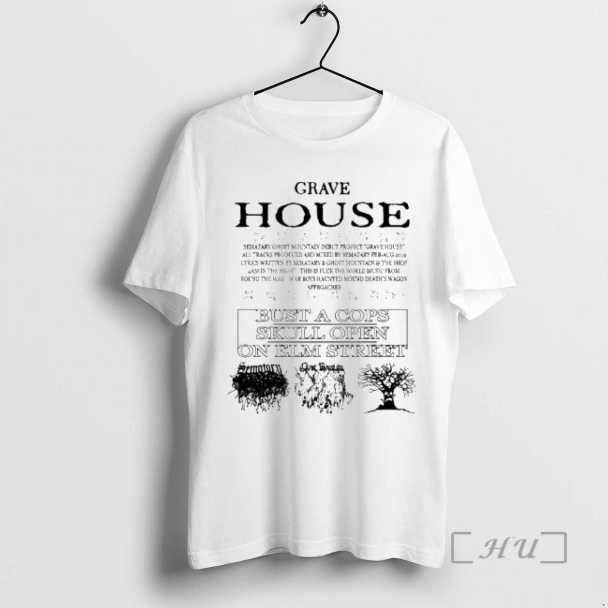 Officials Grave House Haunted Mound Mixtape T-Shirts, Hoodie, Sweatshirt | PrintMintTees.com