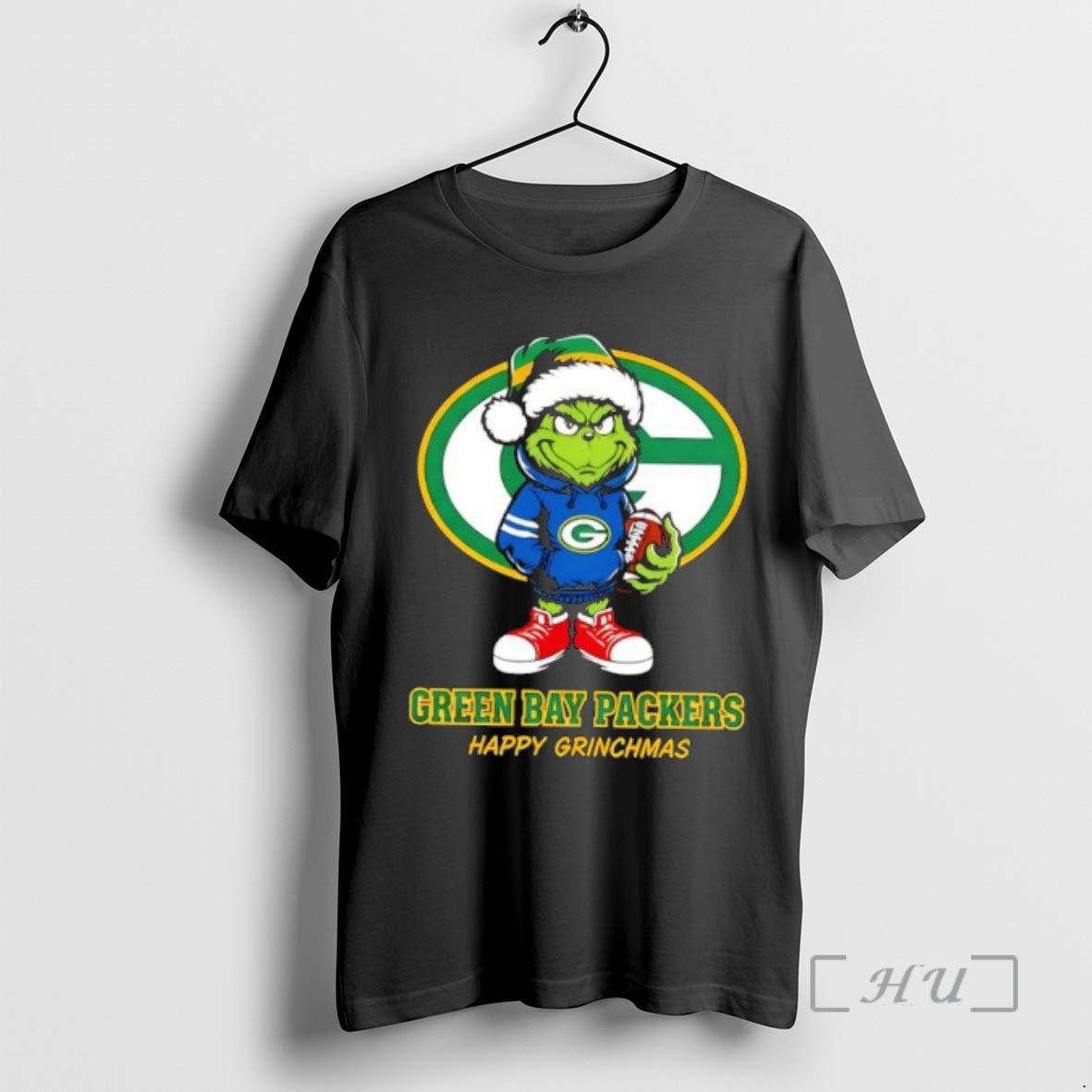 Officials Green Bay Packers Happy Grinchmas T-Shirts, Hoodie, Sweatshirt | PrintMintTees.com