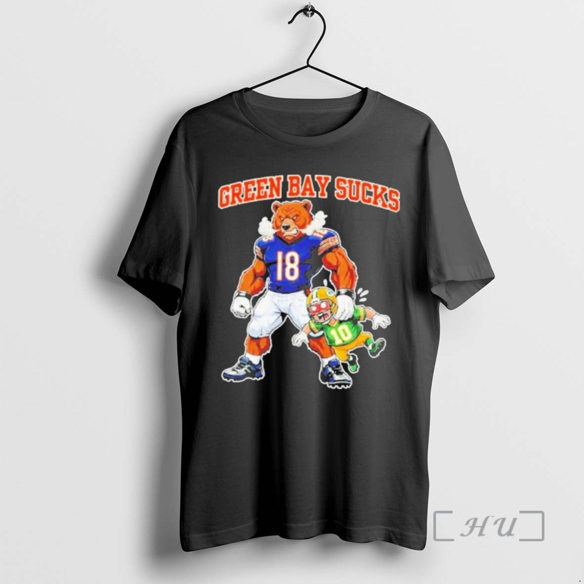 Officials Green Bay Sucks Bear Down 4th Quarter Comeback King T-Shirts, Hoodie, Sweatshirt