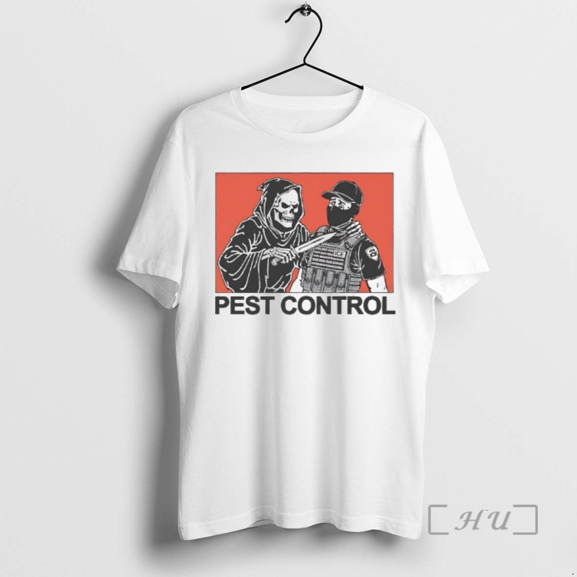 Officials Grim Reaper Ice Pest Control Graphic T-Shirts, Hoodie, Sweatshirt | PrintMintTees.com