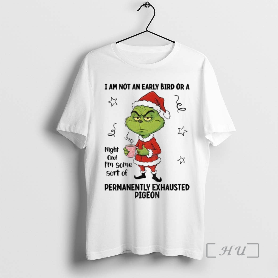 Officials Grinch Santa I Am Not An Early Bird Or A Night Owl Im Some T-Shirts, Hoodie, Sweatshirt | PrintMintTees.com