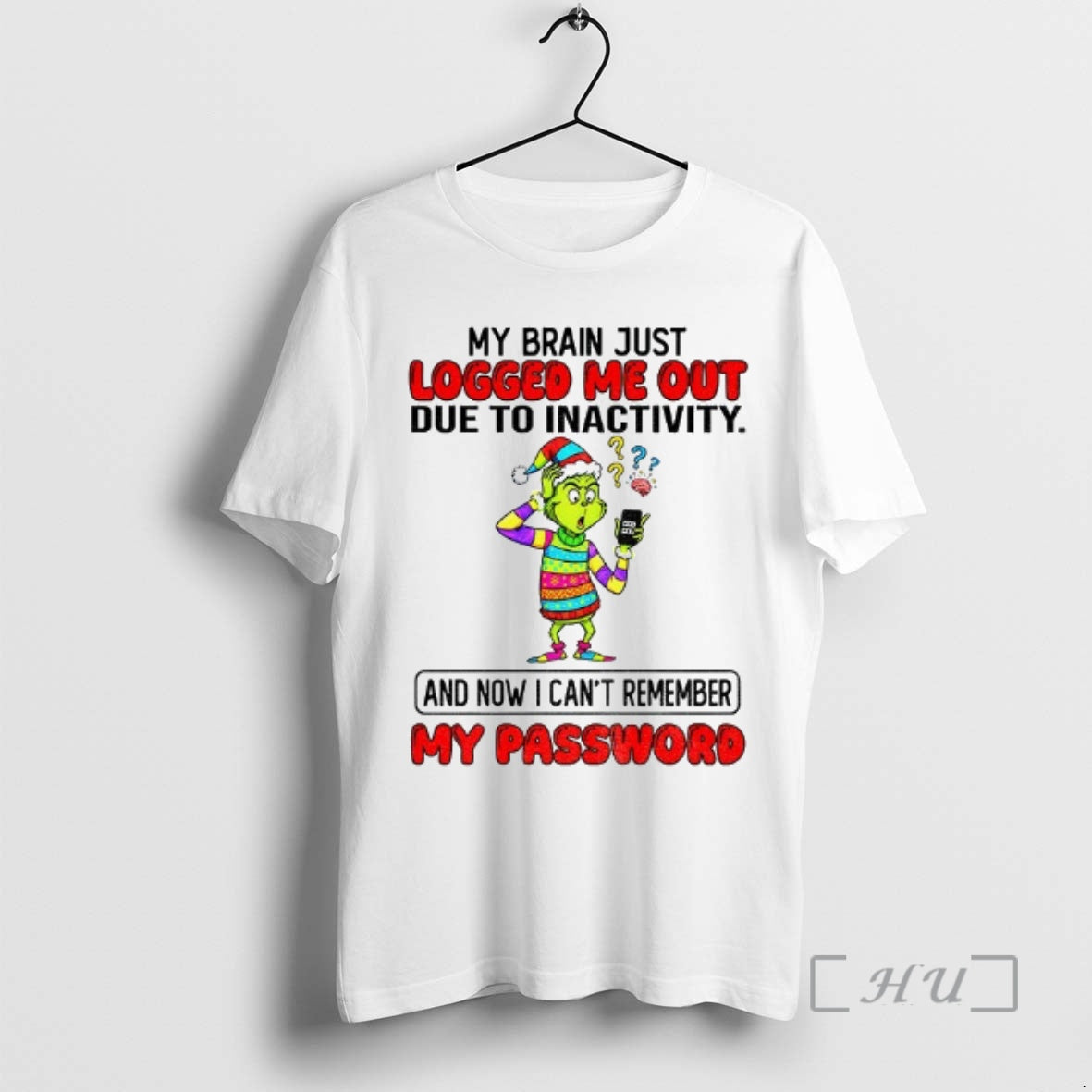 Officials Grinch My Brain Just Logged Me Out Due To Inactivity And Now I Cant T-Shirts, Hoodie, Sweatshirt