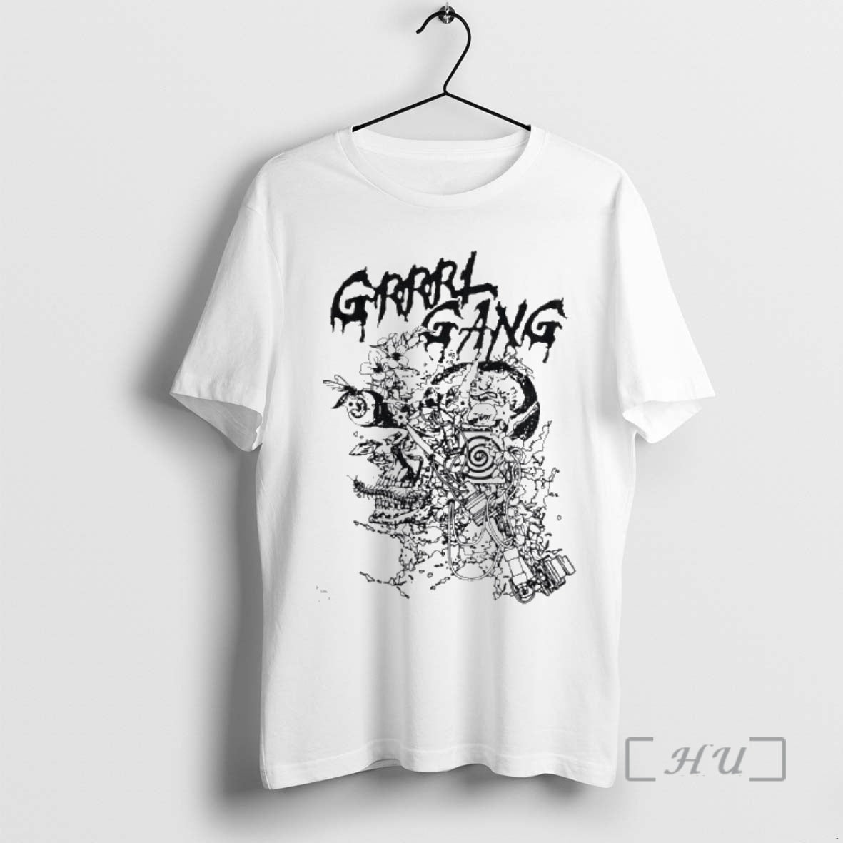 Officials Grrrl Gang X Behelit Press Electric Bloom Indie T-Shirts, Hoodie, Sweatshirt | PrintMintTees.com