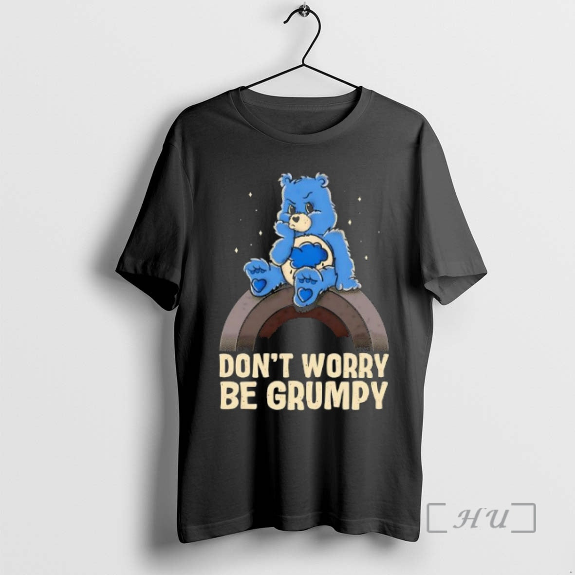 Officials Grumpy Bear Dont Worry Be Grumpy Graphic T-Shirts, Hoodie, Sweatshirt | PrintMintTees.com