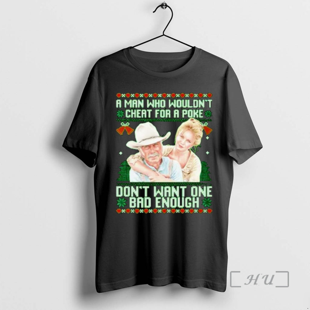 Officials Gus Mccrae And Lorena Wood A Man Who Wouldnt Cheat For A Poke Dont T-Shirts, Hoodie, Sweatshirt | PrintMintTees.com