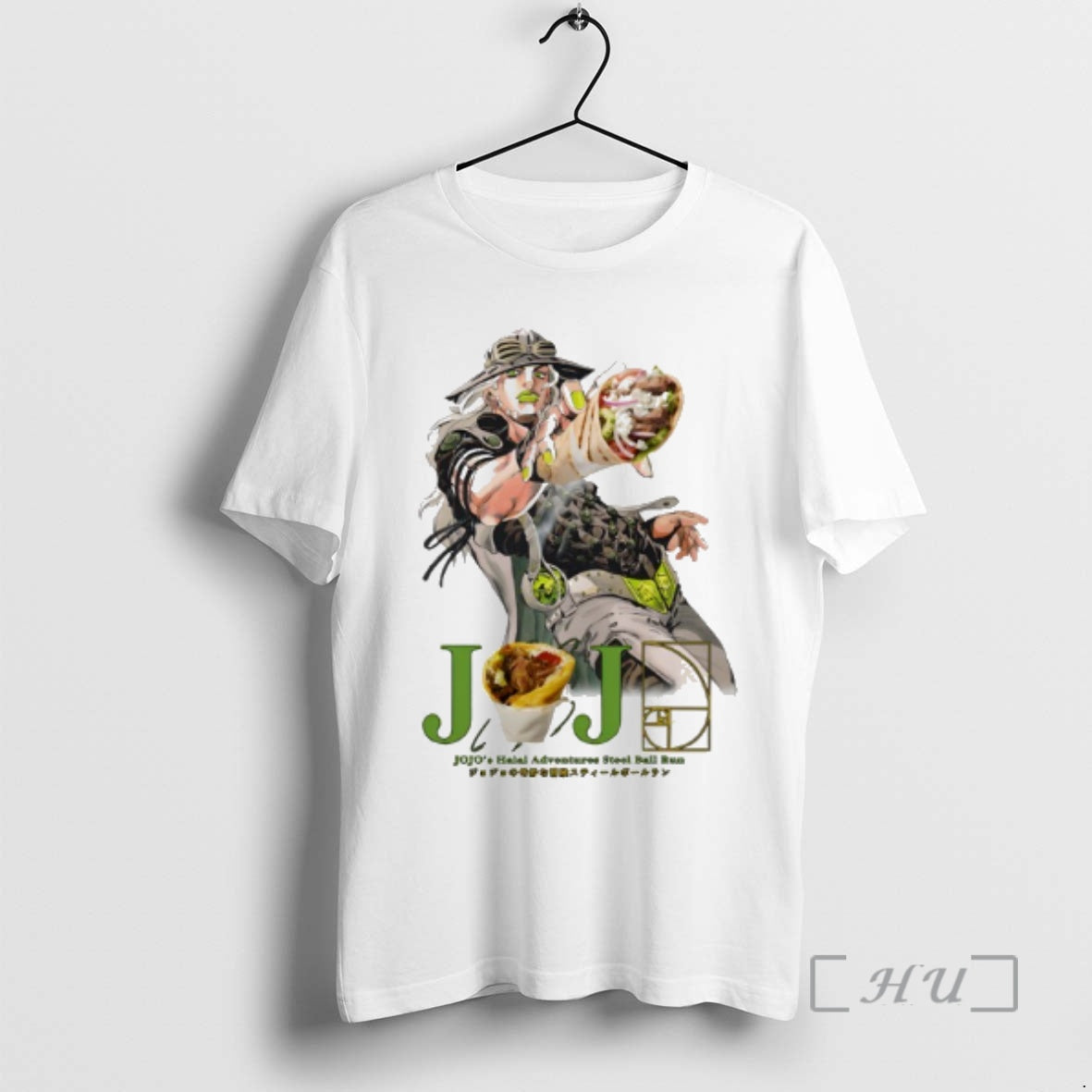 Officials Gyro Jojos Halal Adventures Steel Ball Run T-Shirts, Hoodie, Sweatshirt | PrintMintTees.com