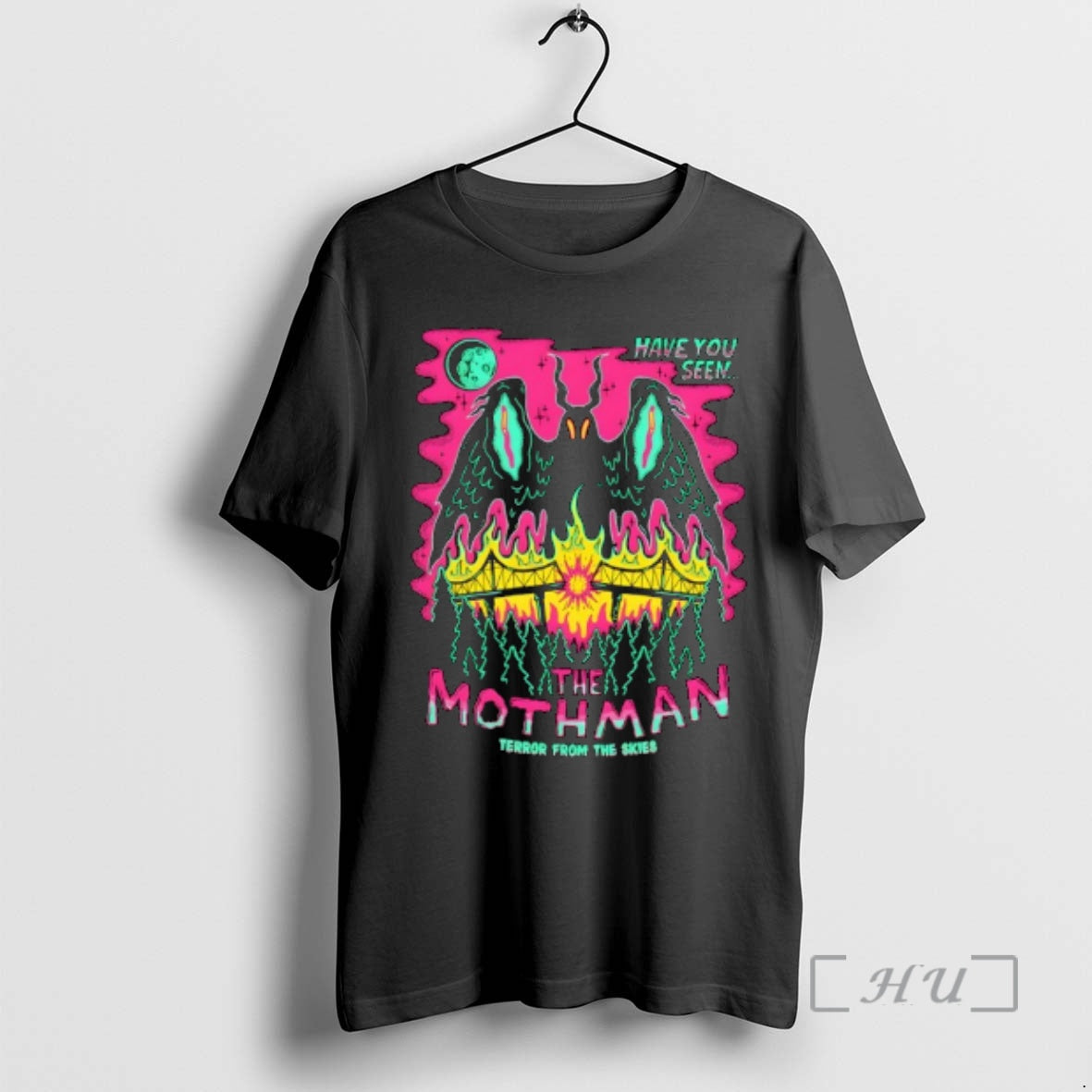 Officials Have You Seen The Mothman Terror From The Skies T-Shirts, Hoodie, Sweatshirt | PrintMintTees.com