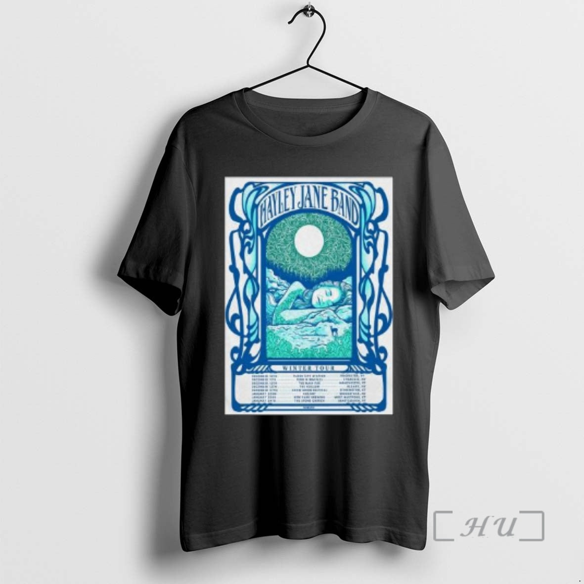 Officials Hayley Jane Winter Tour 2025 2026 Circle Black T-Shirts, Hoodie, Sweatshirt | PrintMintTees.com