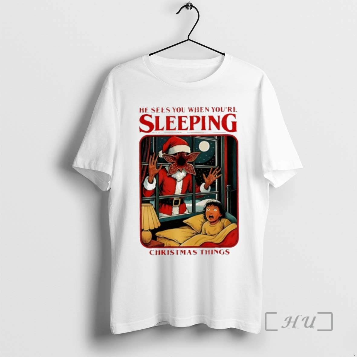 Officials He Sees You When Youre Sleeping Christmas Things T-Shirts, Hoodie, Sweatshirt | PrintMintTees.com
